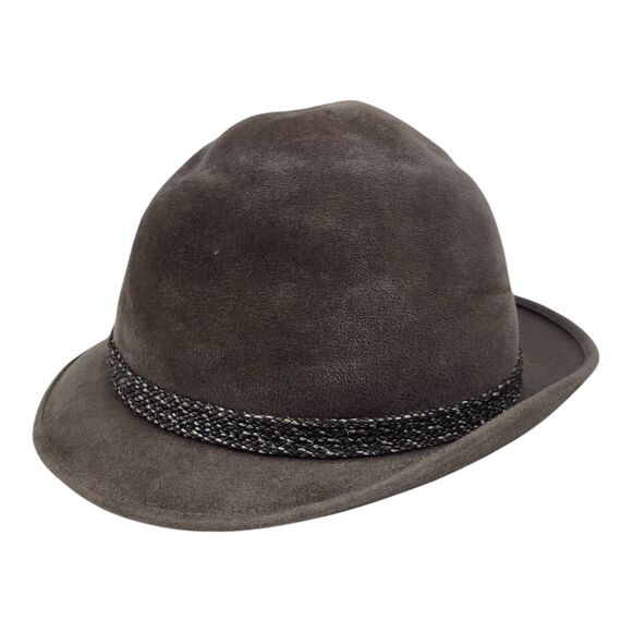 Courtney Other - Vth Courtney Genuine Velour Fedora Royaltan DuPont Harry Levinson Mens Hat 7/8